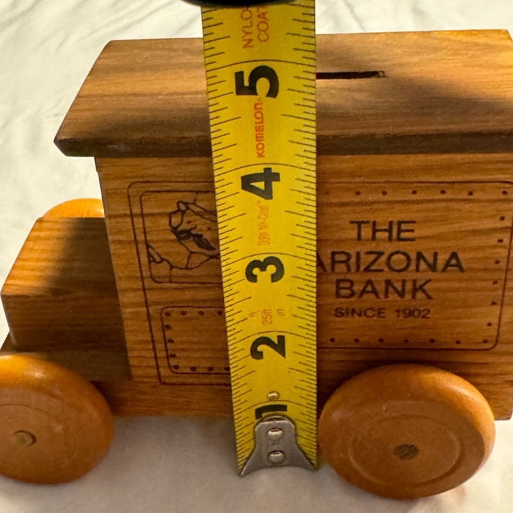 1979 The Arizona Bank Vintage Wooden Truck Toystalgia Inc Kids Decor Collectible - Picture 3 of 12